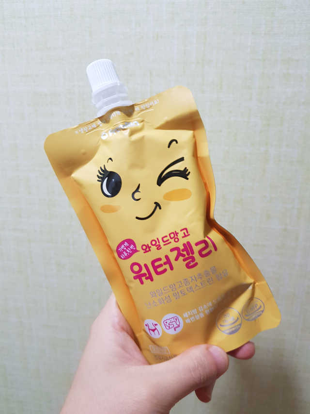 와일드망고 워터젤리 리뷰 사진