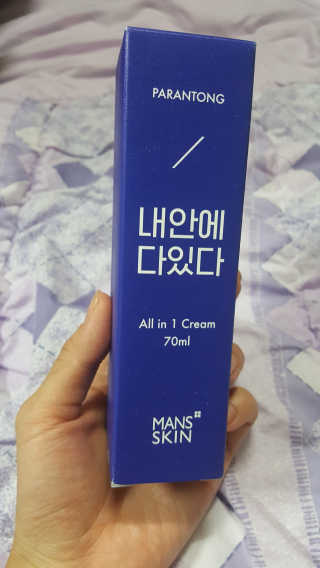 맨즈스킨 파란통 내안에다있다 — 5점을 준 리뷰어가 2017년 9월 올린 사용 사진