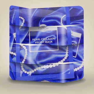 Pearl Collagen Velvet Mask 1 BOX by YVESOM — 5점을 준 리뷰어가 2019년 2월 올린 사용 사진