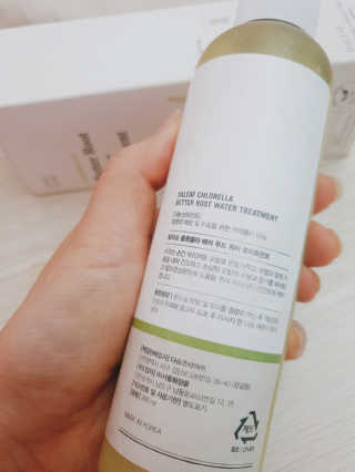 달리프 클로렐라 베러 루트 워터트리트먼트 200ml — 2.5점을 준 리뷰어가 2019년 2월 올린 사용 사진