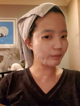 로벡틴 닥터 마스크 아쿠아 — 4점을 준 리뷰어가 2020년 1월 올린 사용 사진
