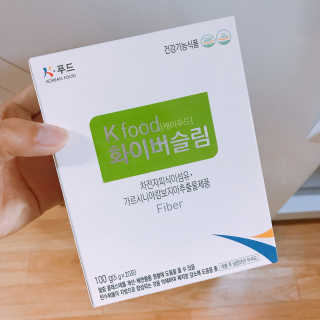 두루원 똥기사의 Kfood 화이버슬림 — 4.33점을 준 리뷰어가 2018년 7월 올린 사용 사진