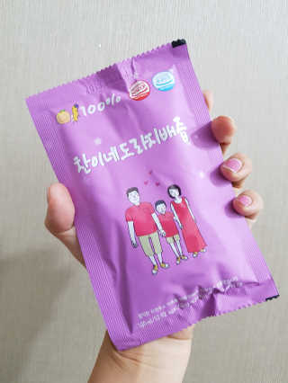 찬이네과수원 찬이네_도라지배즙 1BOX 50개입 — 5점을 준 리뷰어가 2018년 4월 올린 사용 사진