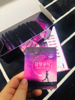 [감량공식] 다이어트 건강기능식품 — 5점을 준 리뷰어가 2020년 1월 올린 사용 사진