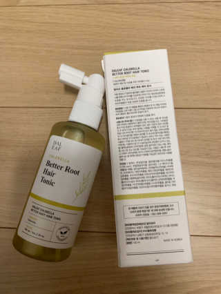달리프 클로렐라 베러 루트 헤어토닉 100ml — 4점을 준 리뷰어가 2020년 3월 올린 사용 사진