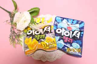 아이셔젤리 레몬맛, 아이셔젤리 블루에이드맛 — 5점을 준 리뷰어가 2019년 3월 올린 사용 사진