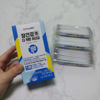 프롬바이오 엄마의 마음을 담은 장건강엔 더 착한 유산균 — 5점을 준 리뷰어가 2020년 1월 올린 사용 사진