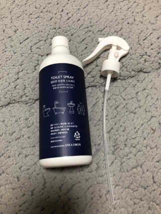 셀로몬 토일렛 스프레이 500ml — 5점을 준 리뷰어가 2018년 5월 올린 사용 사진