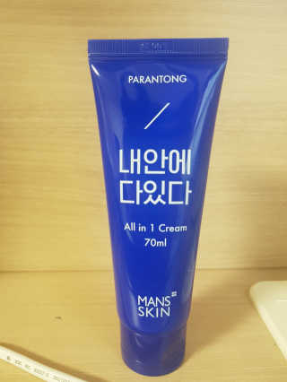 맨즈스킨 파란통 내안에다있다 — 5점을 준 리뷰어가 2017년 11월 올린 사용 사진