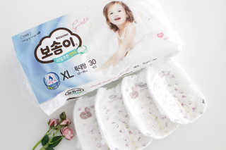 보솜이 리얼코튼 팬티형 — 5점을 준 리뷰어가 2019년 3월 올린 사용 사진