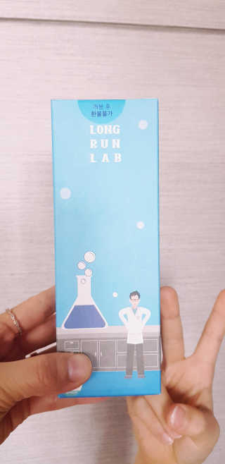 BAIO HEALTH LABS LONG RUN LAB 10개입 1박스 — 4점을 준 리뷰어가 2020년 3월 올린 사용 사진