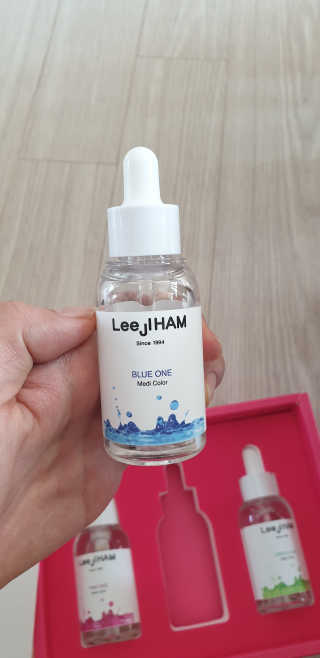 이지함 메디컬러 핑크원 블루원 그린원 — 5점을 준 리뷰어가 2019년 5월 올린 사용 사진
