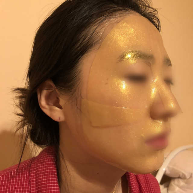 펩톤유니셀 마스크 리뷰 사진