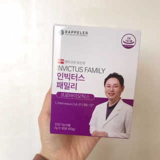 라플레 유해균을 이겨 튼튼한 장으로,  인빅터스 패밀리 — 4점을 준 리뷰어가 2019년 3월 올린 사용 사진