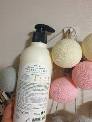 (주)에네스티 내추럴 촉촉  오트밀 바디로션 500ml — 3점을 준 리뷰어가 2019년 8월 올린 사용 사진