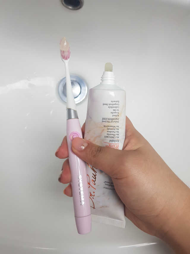 닥터폴스 치약 라임만다린향 리뷰 사진