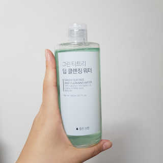(주)에네스티 그린 티트리 딥 클렌징 워터 300ml — 5점을 준 리뷰어가 2019년 11월 올린 사용 사진