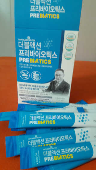 메이준뉴트리 이승남 원장의 더블액션 프리바이오틱스 — 5점을 준 리뷰어가 2020년 3월 올린 사용 사진