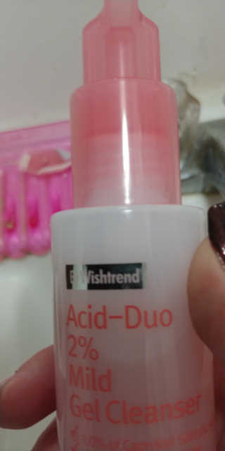 바이 위시트랜드 Acid-duo 2 마일드 젤 클렌저 — 4.5점을 준 리뷰어가 2019년 2월 올린 사용 사진