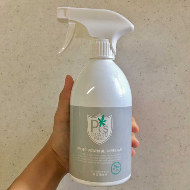 피즈가드 섬유탈취제 살균탈취제 500ml 리뷰 사진