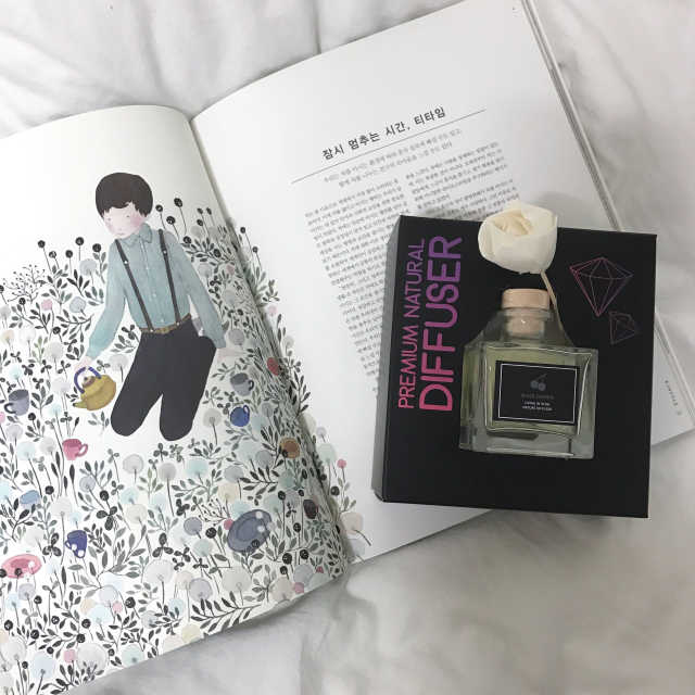 리빙인허브 플라워디퓨져 60ml 리뷰 사진