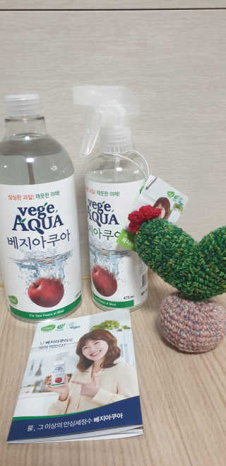 베지아쿠아 475ml + 리필 1000ml 1Set — 5점을 준 리뷰어가 2019년 8월 올린 사용 사진