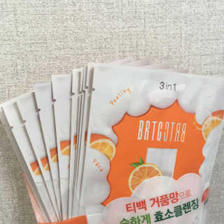 비알티씨 V10 파우더 클렌징 티백 2종 — 5점을 준 리뷰어가 2019년 2월 올린 사용 사진