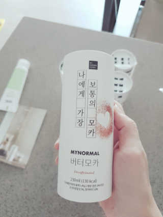 마이노멀 버터모카 디카페인 — 5점을 준 리뷰어가 2019년 12월 올린 사용 사진