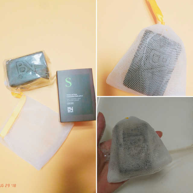 비오빔 토탈액션 클렌징바 리뷰 사진