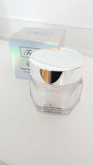 파시스 올인원 진주 화이트닝 크림 100ml — 5점을 준 리뷰어가 2019년 5월 올린 사용 사진