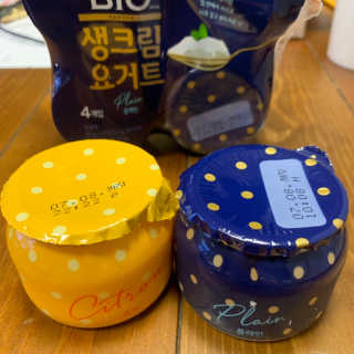 [매일 바이오] 생크림요거트 플레인 12개 + 유자 12개 — 4.5점을 준 리뷰어가 2019년 6월 올린 사용 사진