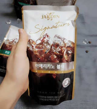 (주)쟈뎅 쟈뎅 시그니처 블랙, 헤이즐넛 230ml — 5점을 준 리뷰어가 2018년 7월 올린 사용 사진