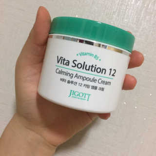 지고트 비타솔루션12 카밍 앰플 크림 100ml — 5점을 준 리뷰어가 2019년 7월 올린 사용 사진
