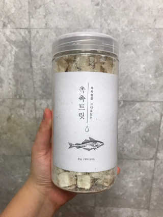 펫프렌즈 [면역력강화]첨가 북어 100퍼센트 촉촉트릿 북어 80g — 5점을 준 리뷰어가 2020년 1월 올린 사용 사진