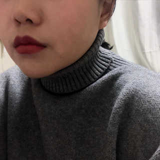[블랙루즈] 로즈 벨벳 립스틱 택1+랜덤1 — 4점을 준 리뷰어가 2019년 1월 올린 사용 사진