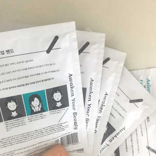어웨이크어슬립 어슬립 페이스 리프트업 밴드 — 5점을 준 리뷰어가 2018년 7월 올린 사용 사진