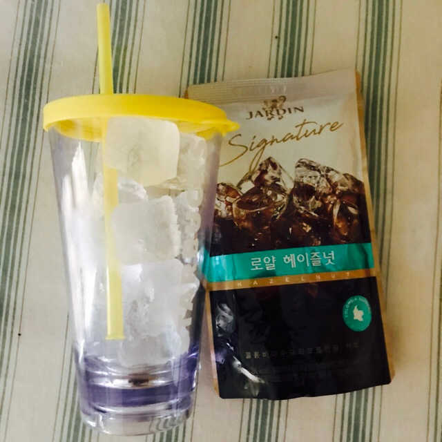 쟈뎅 시그니처 블랙, 헤이즐넛 230ml 리뷰 사진
