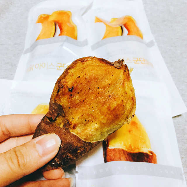 허닭 꿀맛 군고구마 단호박 6팩세트 리뷰 사진