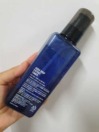 다슈코리아 다슈 맨즈 아쿠아 딥 포텐 토너 153ml — 5점을 준 리뷰어가 2019년 6월 올린 사용 사진