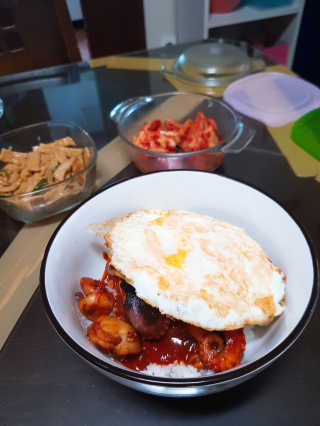 맵꾸미 쭈꾸미볶음 450g — 5점을 준 리뷰어가 2019년 9월 올린 사용 사진
