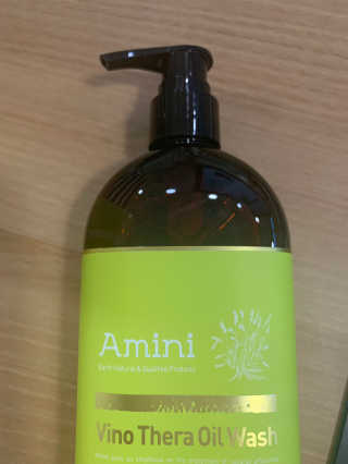 아미니 비노테라 오일워시 400ml 대용량 — 5점을 준 리뷰어가 2019년 7월 올린 사용 사진