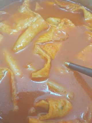 화곡미담 옛날 떡볶이 — 2.5점을 준 리뷰어가 2020년 3월 올린 사용 사진