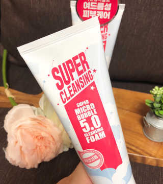 미팩토리 슈퍼 마이크로 버블 5.0 클렌징 폼 X 2EA — 4점을 준 리뷰어가 2019년 6월 올린 사용 사진