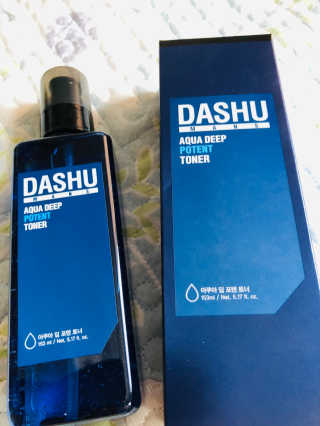 다슈코리아 다슈 맨즈 아쿠아 딥 포텐 토너 153ml — 5점을 준 리뷰어가 2019년 7월 올린 사용 사진