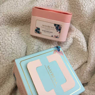 메이베나 1일 1팩 뽑아쓰는 마스크팩 — 5점을 준 리뷰어가 2019년 1월 올린 사용 사진