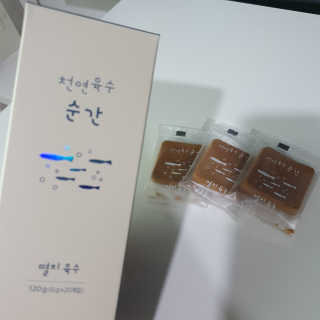 천연육수 순간 — 5점을 준 리뷰어가 2020년 3월 올린 사용 사진