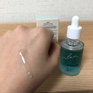 헤이톡 블루 아줄렌 카밍앰플 — 5점을 준 리뷰어가 2019년 12월 올린 사용 사진