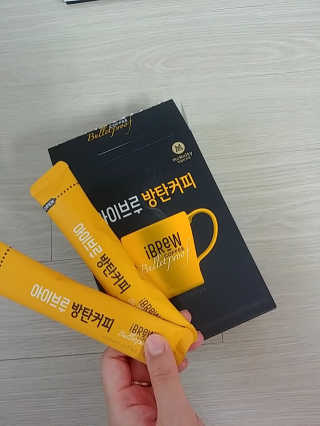 한국맥널티 아이브루 방탄커피 — 4.5점을 준 리뷰어가 2019년 8월 올린 사용 사진