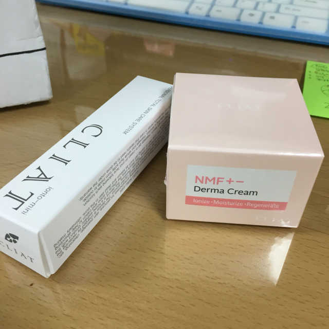 클리앳 NMF+-더마크림20ml&이온토미니 리뷰 사진