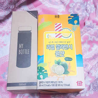 장수농가 리얼깔라만시 원샷 50ml 10팩+보틀 — 4점을 준 리뷰어가 2019년 6월 올린 사용 사진